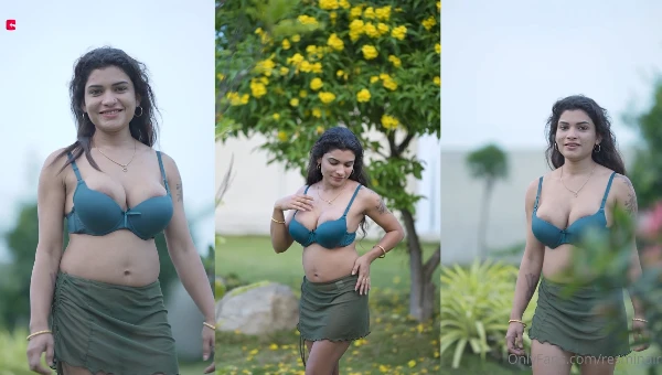 Reshmi R Nair Green Swimwear 2024 OnlyFans Hindi Porn Video